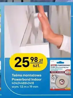 Castorama Taśma montażowa Tesa Powerbond Indoor 1,5 m x 19 mm oferta