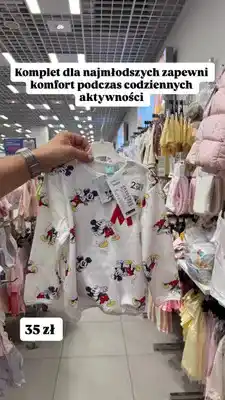 Pepco Komplet niemowlęcy Pepco Myszka Mickey 2-częściowy oferta