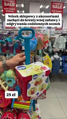 Pepco Wózek sklepowy z akcesoriami Hapjo oferta