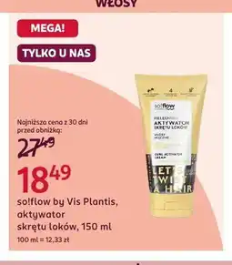 Rossmann Aktywator skrętu loków so!flow by Vis Plantis oferta