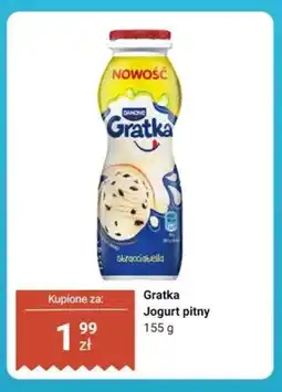 Dino Jogurt pitny Danone Gratka stracciatella oferta