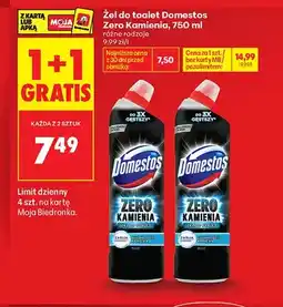 Biedronka Żel do toalet Domestos Zero Kamienia oferta