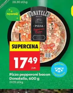 Biedronka Pizza pepperoni bacon Donatello oferta