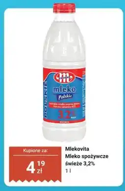Dino Mleko spożywcze świeże Mlekovita 3,2% oferta