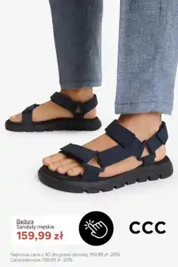 CCC Sandały męskie Badura oferta