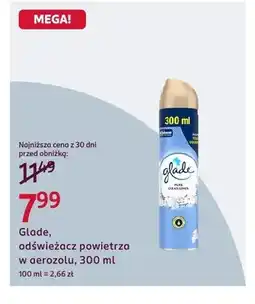 Rossmann Odświeżacz powietrza w aerozolu Glade Pure Clean Linen oferta