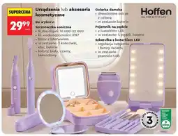 Biedronka Pojemnik na pędzle z lusterkiem LED Hoffen oferta