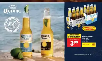 Biedronka Piwo Corona Extra oferta