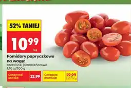 Biedronka Pomidory papryczkowe czerwone oferta
