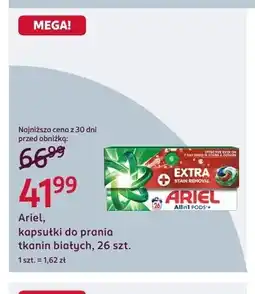 Rossmann Kapsułki do prania Ariel Allin1 Pods Extra Stain Removal oferta