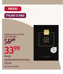 Rossmann Woda perfumowana Avon Little Black Dress oferta