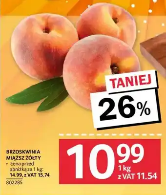 Brzoskwinia miąższ żółty