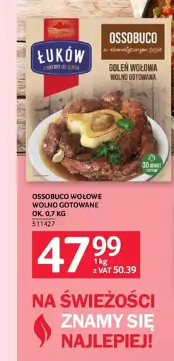 Selgros Ossobuco wołowe wolno gotowane oferta