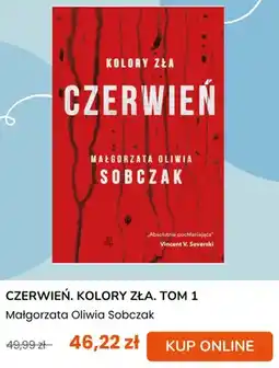 taniaksiazka.pl Książka Czerwień. Kolory zła. Tom 1 oferta