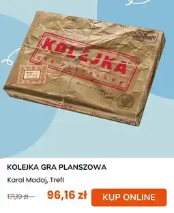 taniaksiazka.pl Gra planszowa Kolejka Trefl oferta