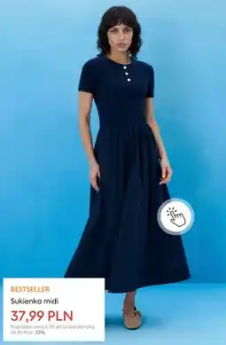 Sinsay Sukienka midi oferta