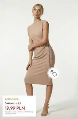 Sinsay Sukienka midi oferta