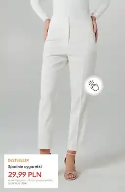 Sinsay Spodnie cygaretki oferta