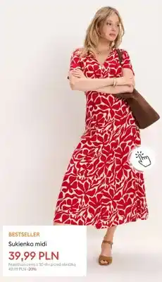 Sinsay Sukienka midi oferta