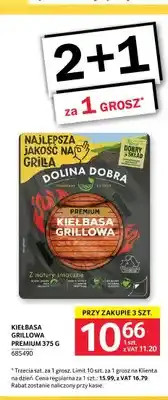 Selgros Kiełbasa grillowa Premium Dolina Dobra oferta