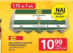 Selgros Jaja z chowu na wolnym wybiegu rozmiar L Top Seller oferta