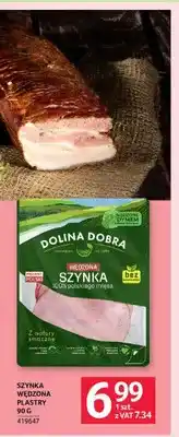Selgros Szynka wędzona w plastrach Dolina Dobra oferta