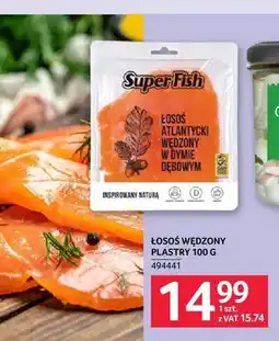 Selgros Łosoś wędzony plastry SuperFish oferta