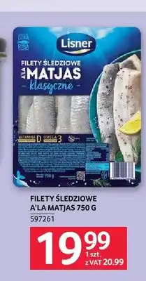 Selgros Filety śledziowe a'la Matjas Lisner oferta