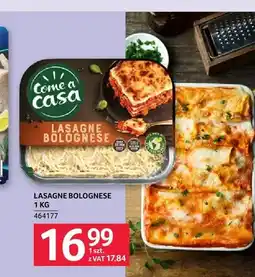 Selgros Lasagne Bolognese Come a casa oferta