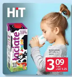 Selgros Mleko Junior UHT 3,8% Łaciate oferta