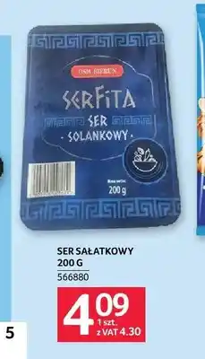 Selgros Ser sałatkowy solankowy Serfita oferta