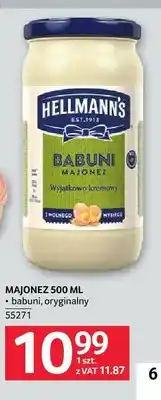 Selgros Majonez Hellmann's Babuni oferta
