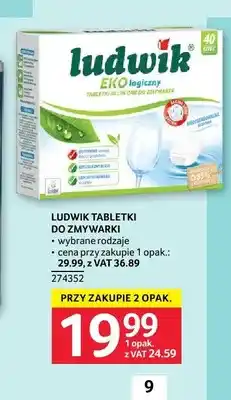 Selgros Tabletki do zmywarki Ludwik Eko oferta