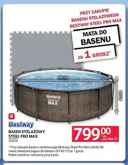 Selgros Basen stelażowy Bestway Steel Pro Max oferta