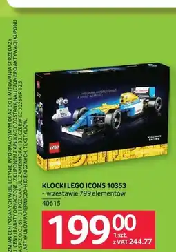 Selgros Klocki LEGO Icons 10353 oferta
