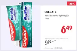 Rossmann Pasta do zębów wybielająca Colgate Max White Ultrafreeze oferta