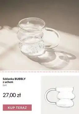 Homla Szklanka Bubbly z uchem oferta