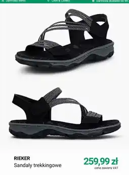 Deichmann Sandały trekkingowe Rieker oferta