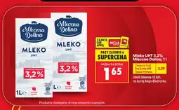 Biedronka Mleko UHT 3,2% Mleczna Dolina oferta