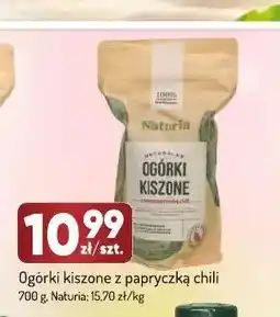 Avita Ogórki kiszone z papryczką chili Naturia oferta