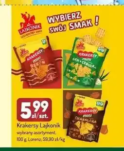 Avita Krakersy Lajkonik Mini Ser i Cebulka oferta