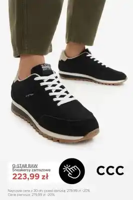 Sneakersy zamszowe G-Star Raw