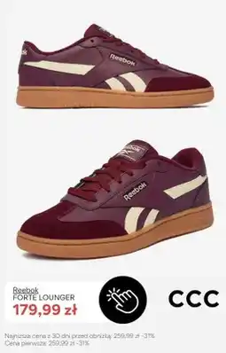 CCC Buty sportowe Reebok Forte Lounger oferta