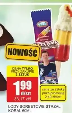 Bingo Lody sorbetowe Koral Strzał oferta