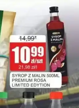 Bingo Syrop z malin Premium Rosa oferta