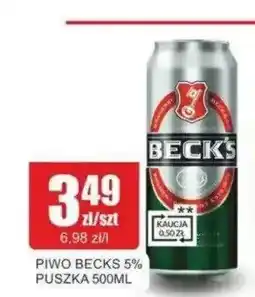Bingo Piwo Beck's 5% oferta