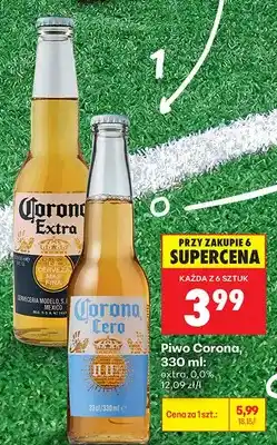 Biedronka Piwo bezalkoholowe Corona Cero oferta