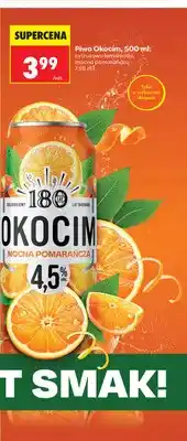 Biedronka Piwo Okocim Mocna Pomarańcza oferta