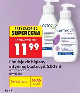 Biedronka Żel do higieny intymnej Lactacyd Fresh oferta