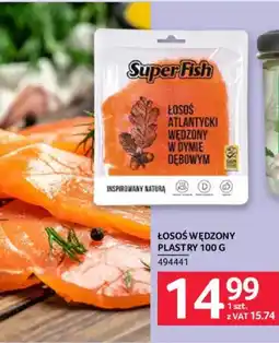 Selgros Łosoś wędzony plastry oferta